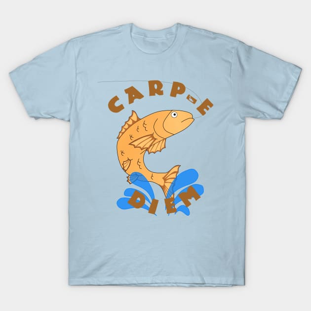 Carp-e Diem T-Shirt by 9teen